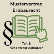Mustervertrag Erbbaurecht